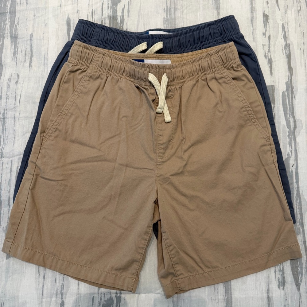 2 x Old Navy Tan and Blue Casual Shorts